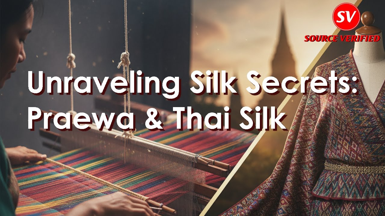 Unraveling Silk Secrets The Hidden Beauty & History of Praewa & Thai Silk!