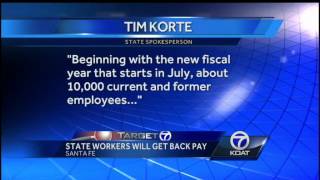 State workers  backpay