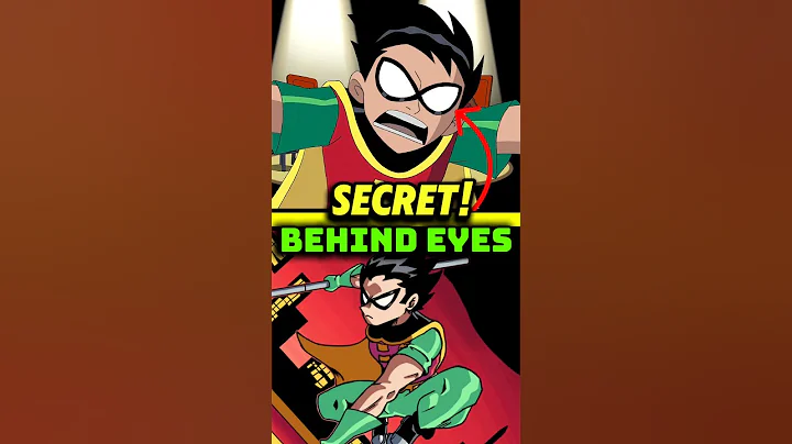 Did you know Robin’s eyes weren’t what we thought? #robin #titans #batman #superman #shorts #cyborg