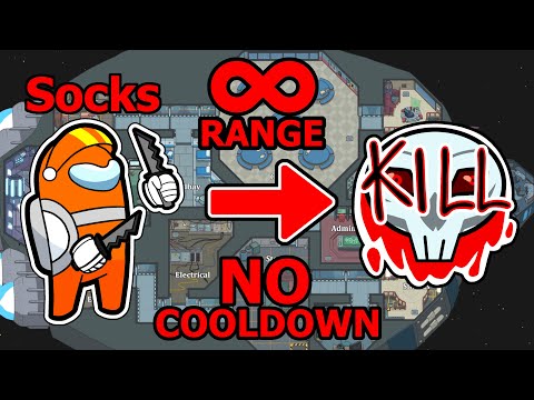 among us with NO KILL COOLDOWN and INFINITE RANGE