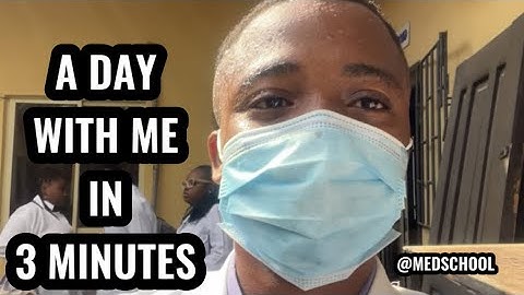 "MED SCHOOL IN 3 MINUTES: A Day in My Life as a 2nd-Year Medical Student"