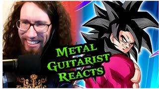 Pro Metal Guitarist REACTS: Dragon Ball Z Dokkan Battle: INT LR Super Saiyan 4 Goku Standby Skill