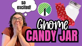 Diy Dollar Tree Sock Gnome Candy Jar