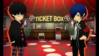 Persona Q2 - Kotone Shiomi Femc The Phantom Thieves Meet Makoto Yuki P3Mc