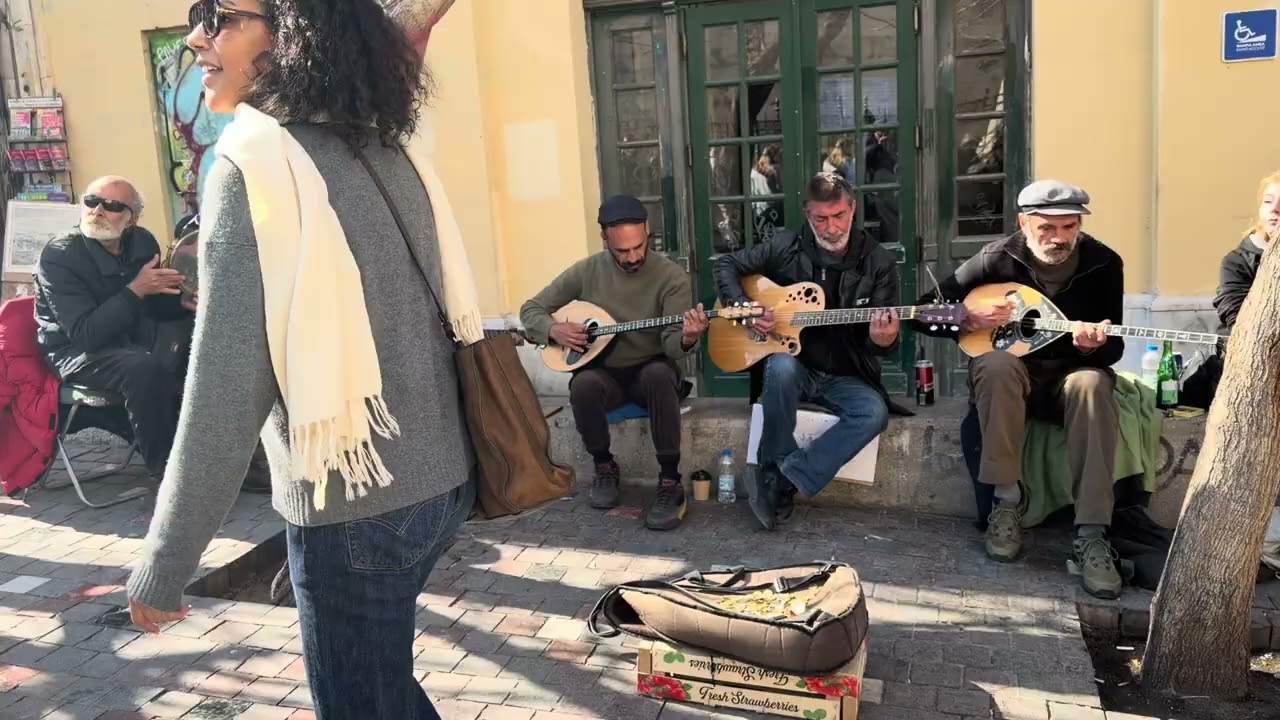 Τα μπλε παράθυρα - Μουσικοί του δρόμου | Αθήνα (Μοναστηράκι) 28/2/2026