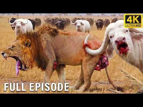 When a Lion Is Attacked by Long Horns, What Happens Next? | WILDLIFE DOCUMENTARY #MIX