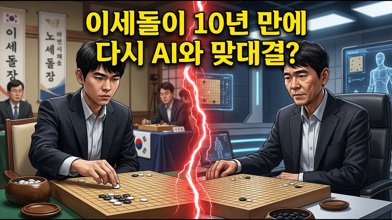 이세돌이 10년 만에 다시 AI 앞에 앉은 이유