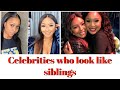 South African celebrities who look like siblings.