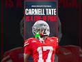 Carnell Tate is a WR1 & LOCK to go Top-10 in the NFL Draft! #shorts