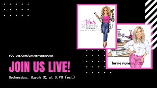 Live with Teris Makery & lorrie nuneMAKER