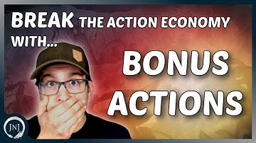 Je kunt de 5e actie-economie doorbreken met BONUSACTIES!! | Laten we D&D 5e leren