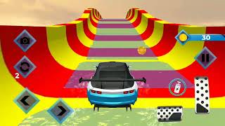 Water Slide Extreme Car Racing Game - Simple Mode Android Races Water Slide Games Level:03 screenshot 2