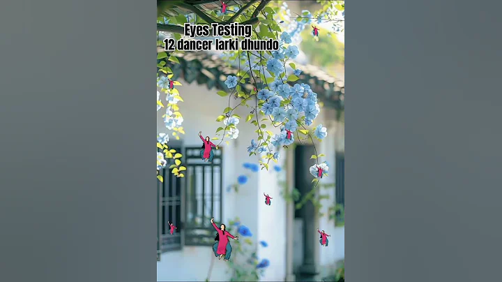 Find 12 dancer girls💃 | Eyes Challenge|#song #newsong #shakyshaky #dance #funny #shorts