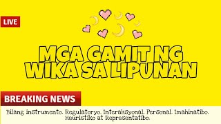 Mga Gamit ng Wika sa Lipunan | Sanaysay na Video