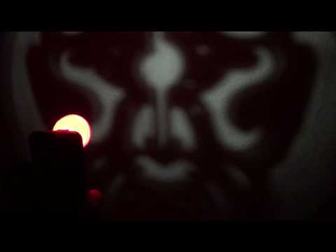 Prototype Jean Michel Jarre Concerts In China 3D Printed Mobile Phone Bat Signal Clip On 