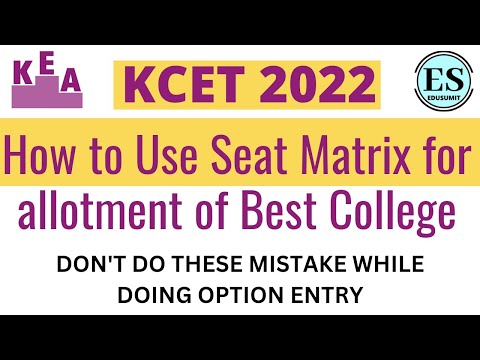 KCET 2022 //