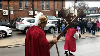 Good Friday Procession Toronto Ontario Canada 2019