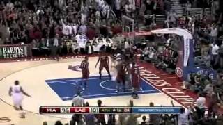 Blake Griffin double pump dunk vs Heat HD