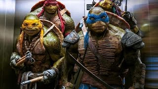 Tortugas Ninja - Clip de la película - Ascensor