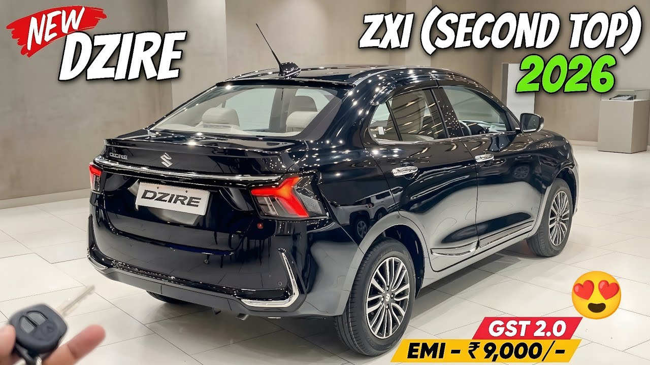 Maruti Suzuki Dzire Zxi New Model 2026 |Dzire ZXI |Second Top