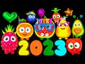 2023 big collection  funky fruits baby sensory  animation and dance  bedtime music