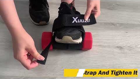 Attache Velcro Haltère