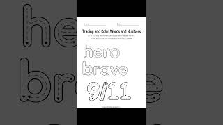 September 11th Printable Coloring Pages & Workbook For Kids