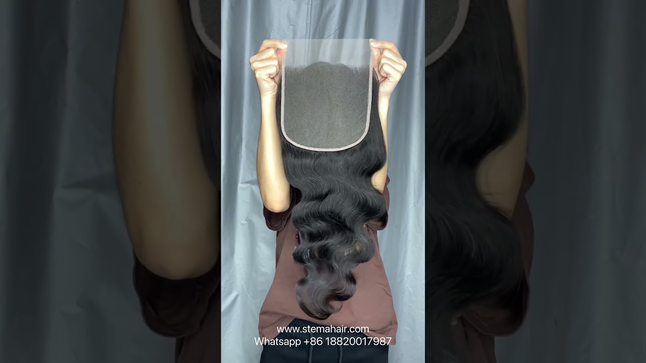 6x6 Transparent Lace Closure | Body Wave | Stema Hair