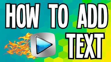 Sony Vegas Pro 13 - How To Add Text