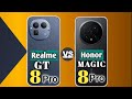REALME GT 8 PRO |VS| HONOR MAGIC 8 PRO || COMPARISON.
