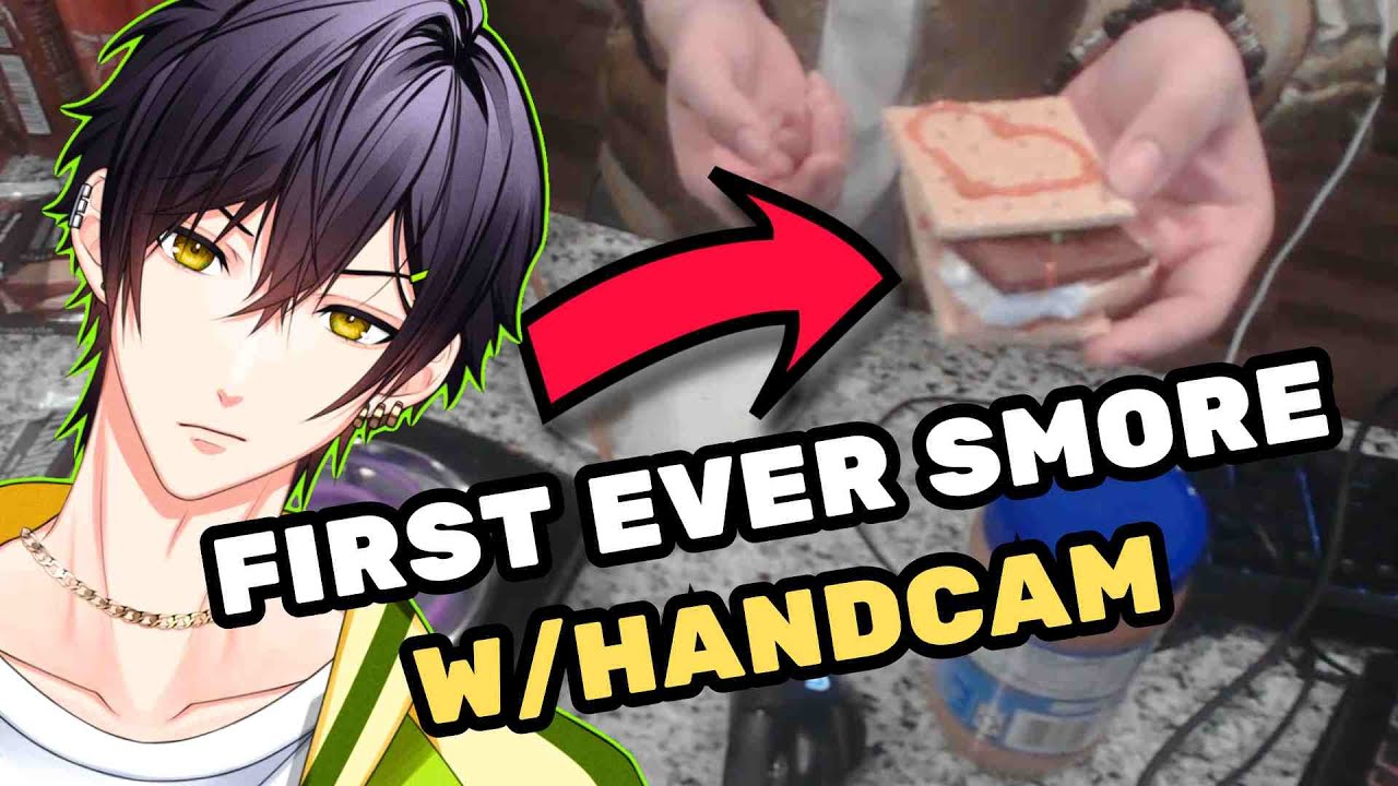 Delinquent Vtuber makes SMORES for the first time... YouTube