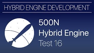HyEnD - Flight weight 500N Hybrid Rocket Engine Test 16
