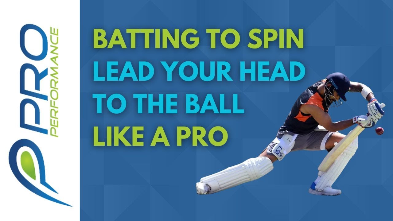 Cricket Batting Coaching Foot work to Spin Bowling Lead with the