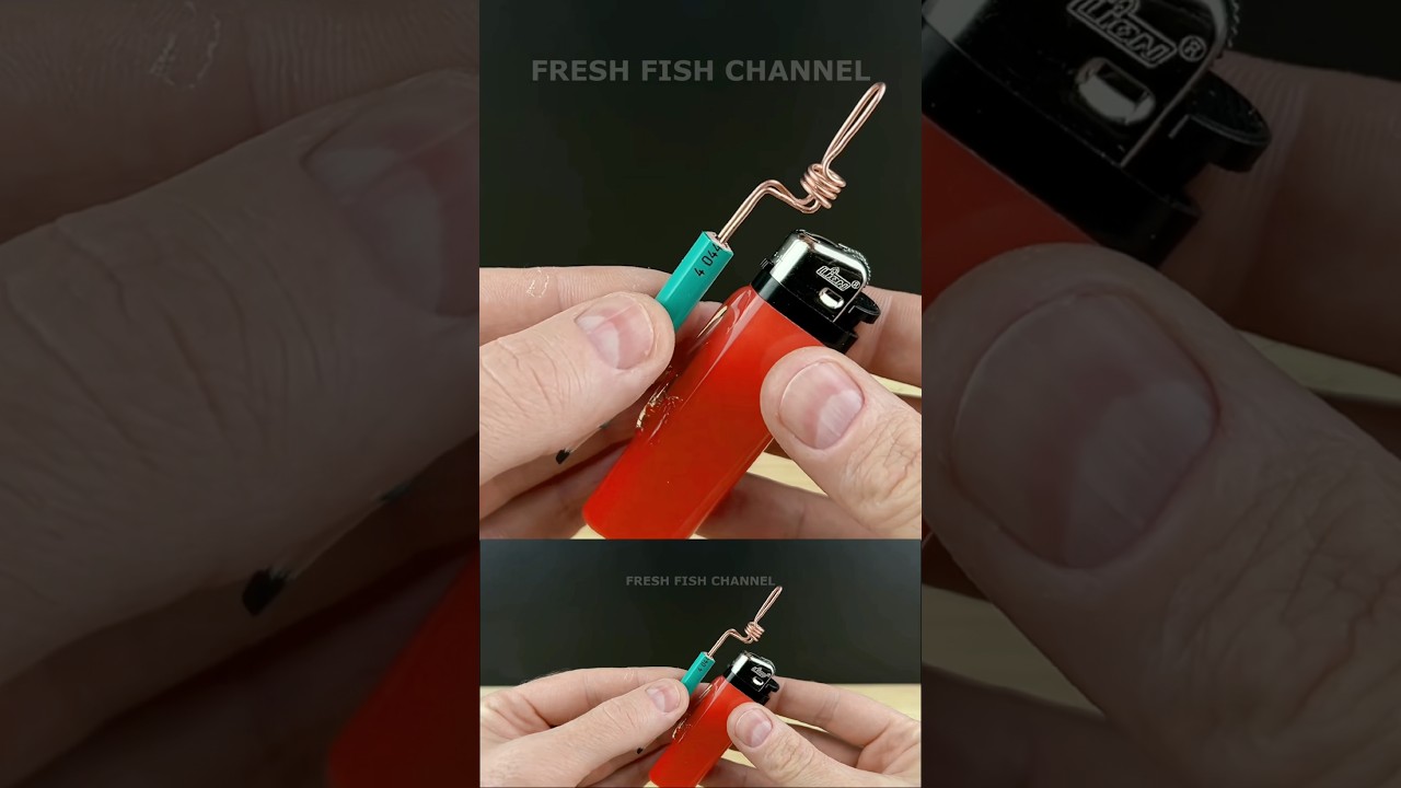 🔥Genius Life Hack for Fishing😱 