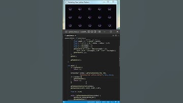 Start Pattern Draw using OpenGL C++ GLFW #cppprogramming#opengl#glfw #flowers #star