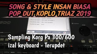 SONG DAN STYLE INSAN BIASA LESTI (ORIGINAL TRIAZ 2019) Bisa Pop dan Dangdut Plus Koplo!!! Lihat!!