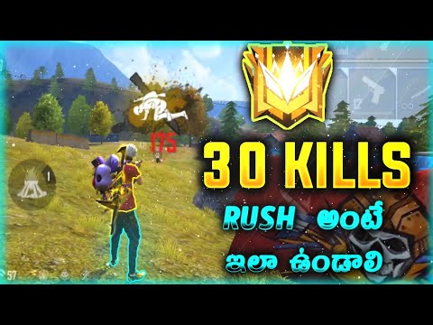 FREE FIRE RANKED MATCH SQUAD 30 KILLS || FREE FIRE RANKED MATCH TIPS ...