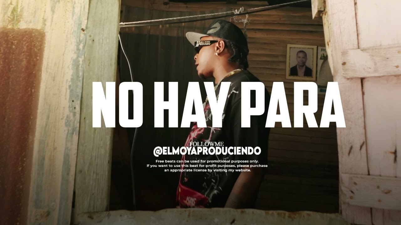 Instrumental de Rap ''NO HAY PARA'' Pista de Rap Dominicano