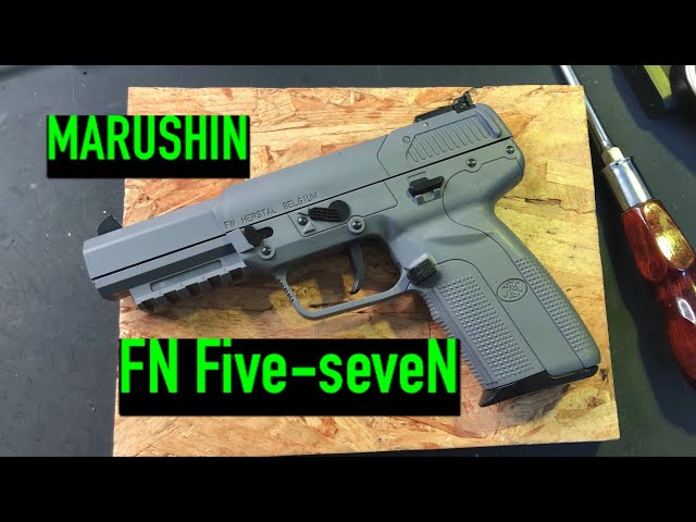 ガスガン】マルシン FN ファイブセブンレビュー - YouTube