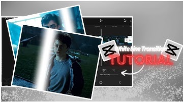 | White line transition tutorial | CapCut tutorial | Quick & Easy | #capcuttutorial #tutorial