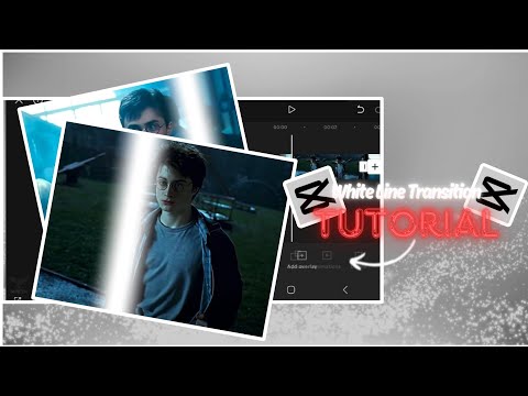 | White line transition tutorial | CapCut tutorial | Quick & Easy | #capcuttutorial #tutorial