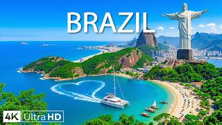 Brazil 4K Drone Footage | Rio’s Iconic Skyline, Sunlit Copacabana Beach &amp; Infinite Atlantic Horizons