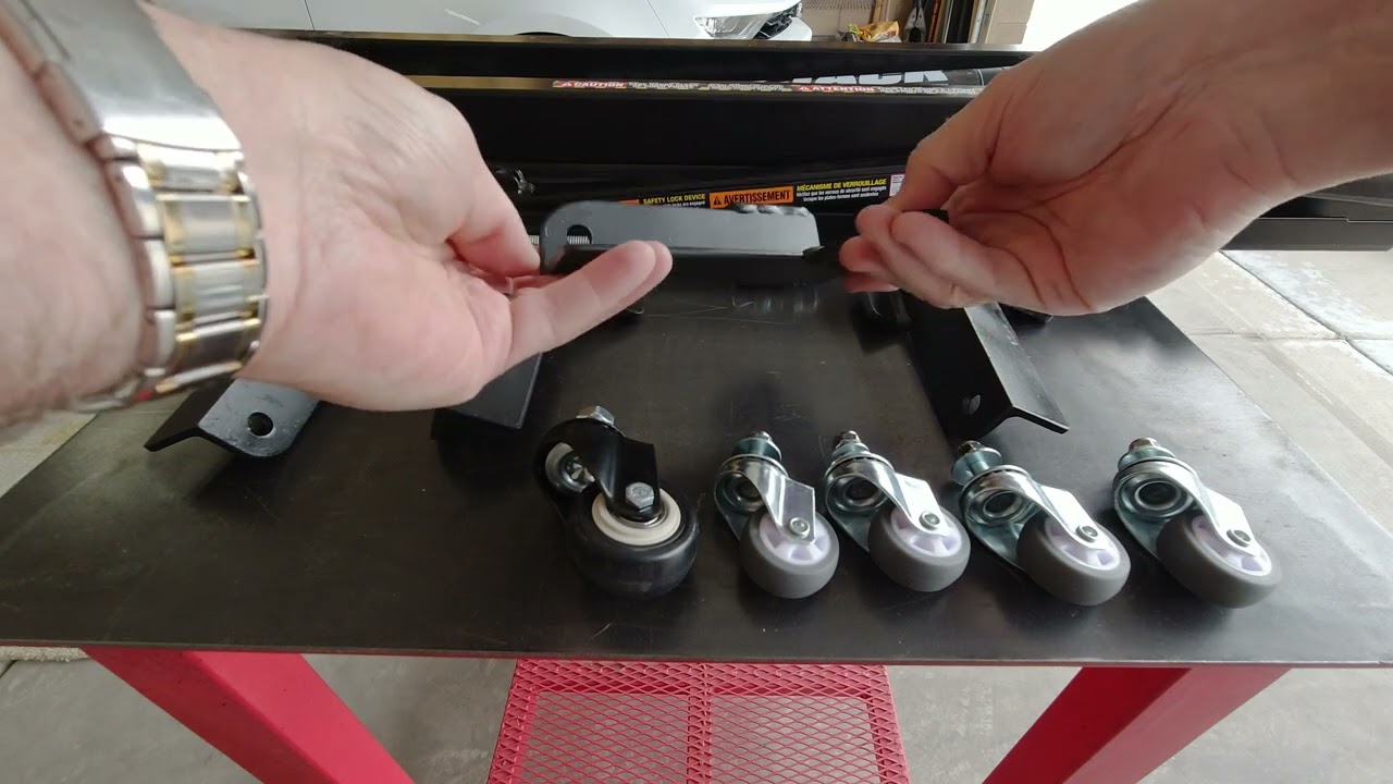 Wheels For Your QuickJack, Bracket Design