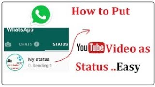 How to put youtube video as WhatsApp status video step by setp 2018 HD screenshot 5