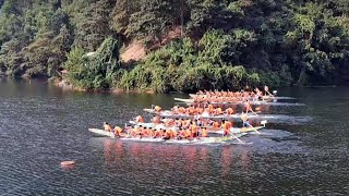 River boat racing festival in Ha Giang, Vietnam
