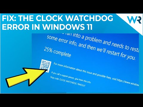 How to Fix the Clock Watchdog Timeout Error in Windows 11