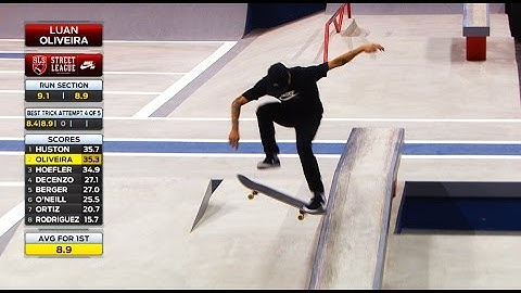Luan Oliveira Tre Flip Noseslide Bigspin