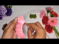 Diyhow to make satin ribbon flower  dahlia flower