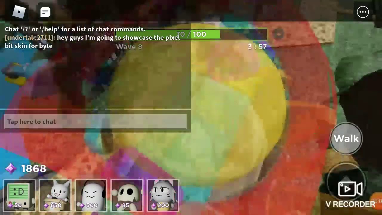 Pixel bit skin for byte showcase - YouTube