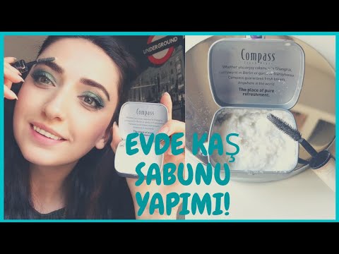 KAŞ SABUNU NASIL YAPILIR? | EVDE DOĞAL KAŞ SABİTLEYİCİ YAPIMI✨